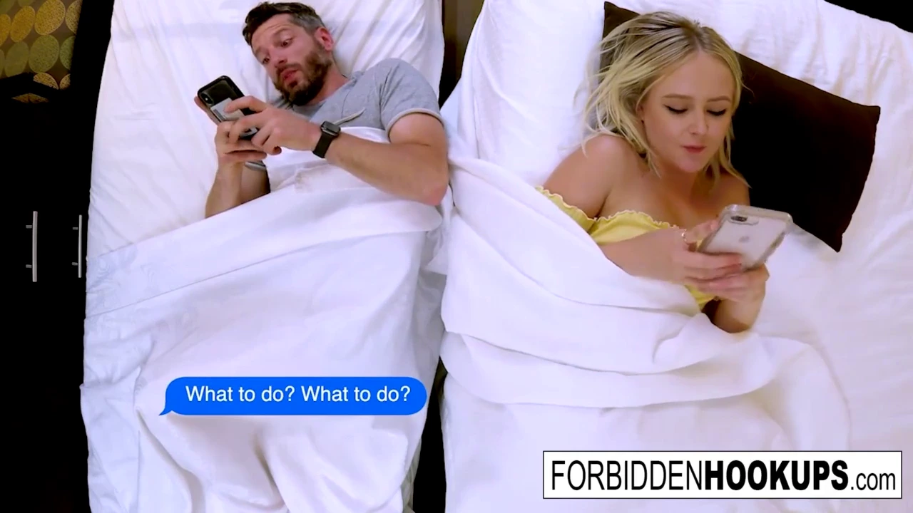 This video features a stunning blonde who is eager to please her step-brother. She starts off by teasing him with her perfect body, and then she goes down on him, making him moan with pleasure.